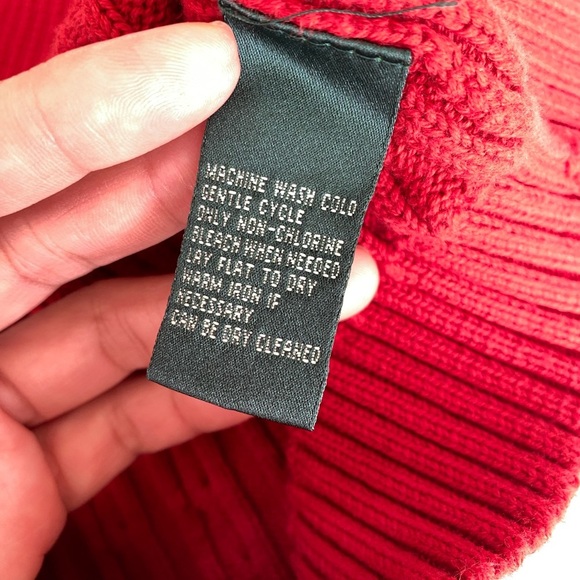 Lauren Ralph Lauren Crewneck Cable Knit 100% Cotton
Womens Jumper Sweater Sz XL - Picture 7 of 11